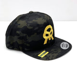 Flatbill Camo Rebelgrafik Cap